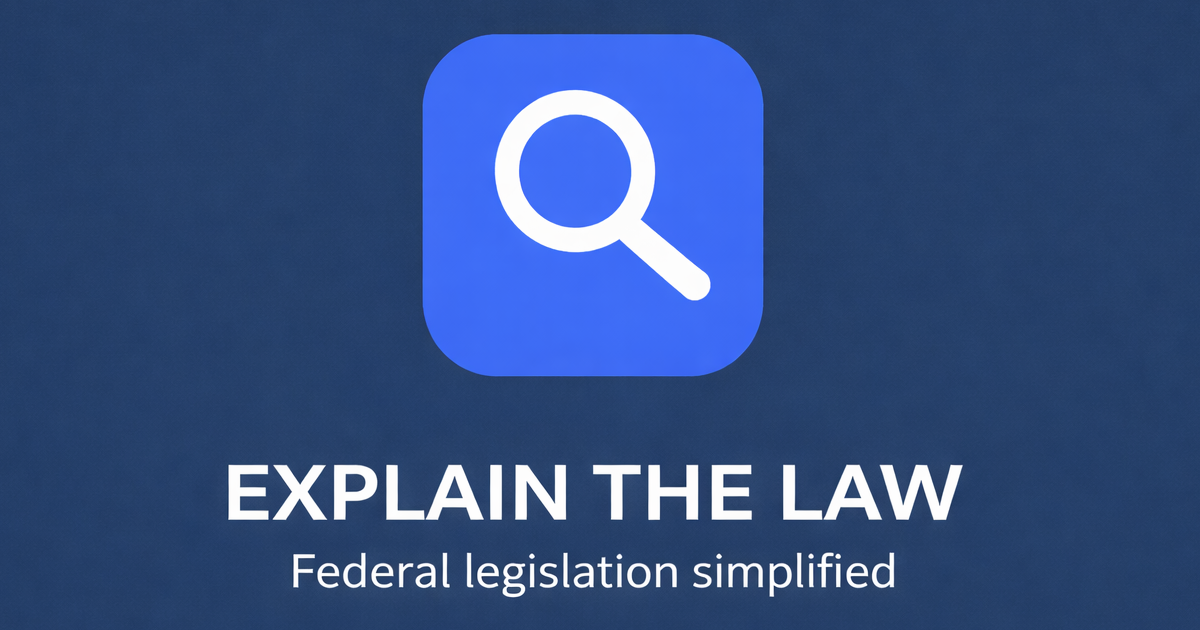 Federal Laws & Executive Orders Simplified product screenshot