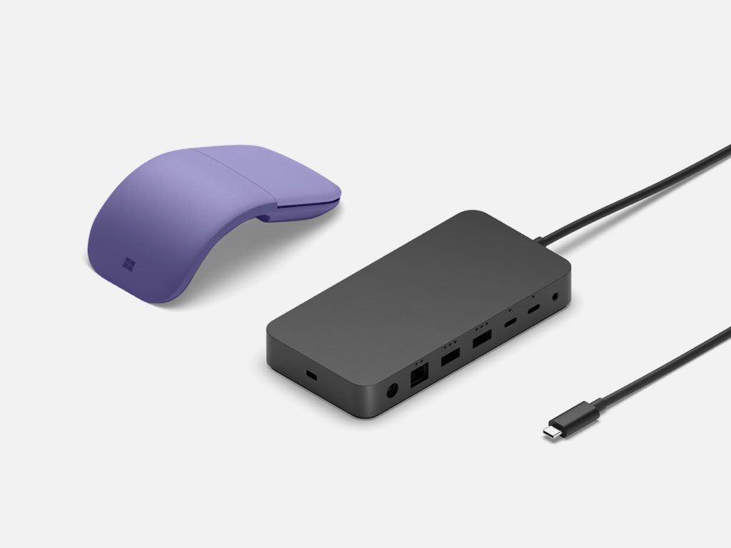 Mouse and Dock accessories for Surface devices