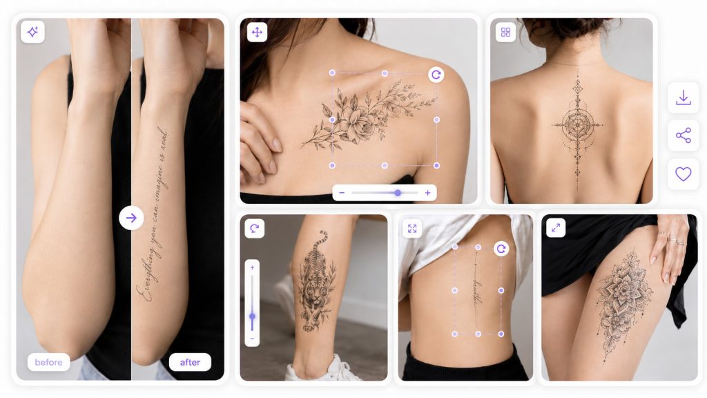 Virtual Tattoo Try On