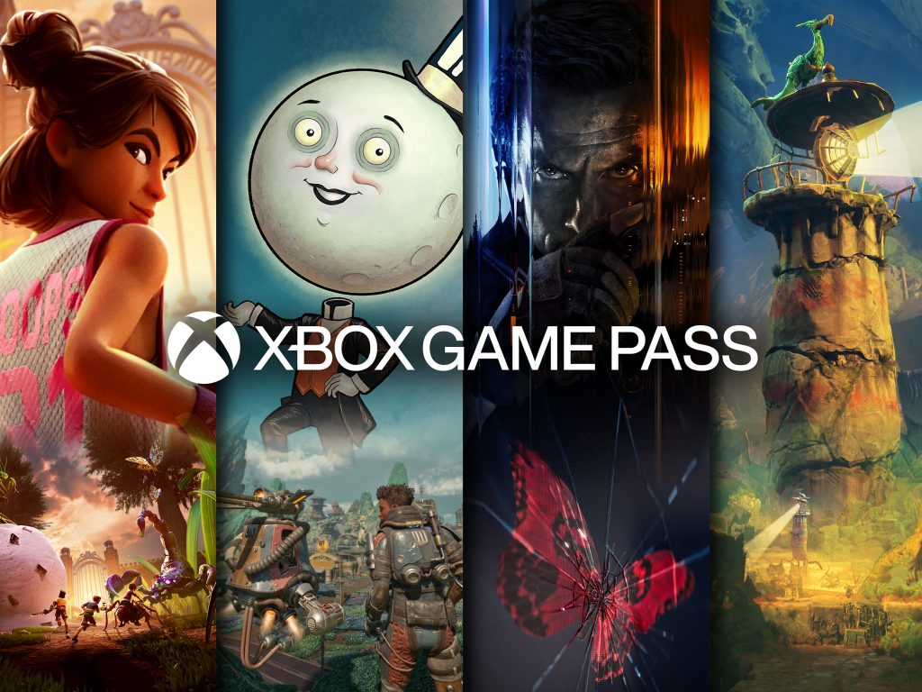 A variety of games available with Xbox Game Pass.
