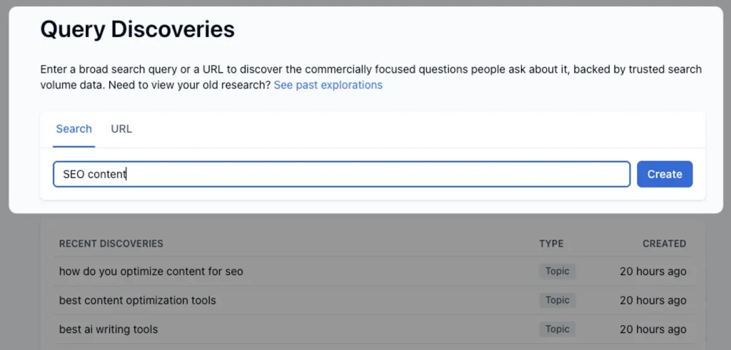 Discover High‑Value Queries Instantly in Clearscope