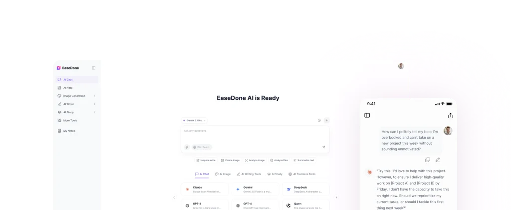 EaseDone AI product preview
