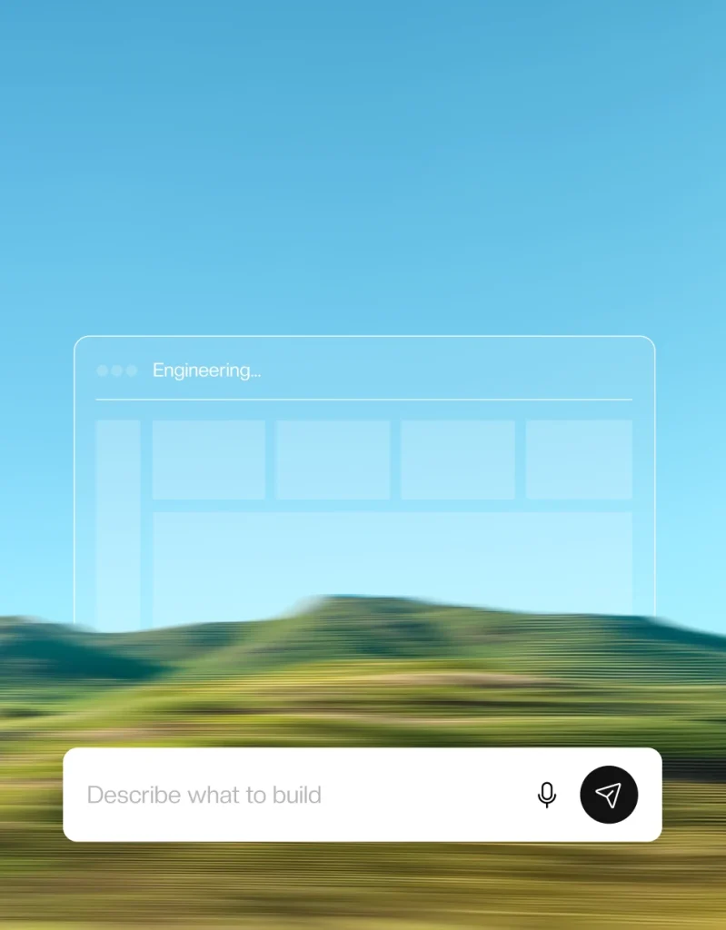 Application development illustration