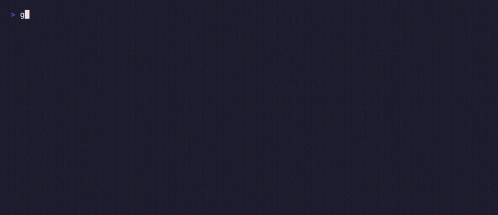 GitPT generating a commit message