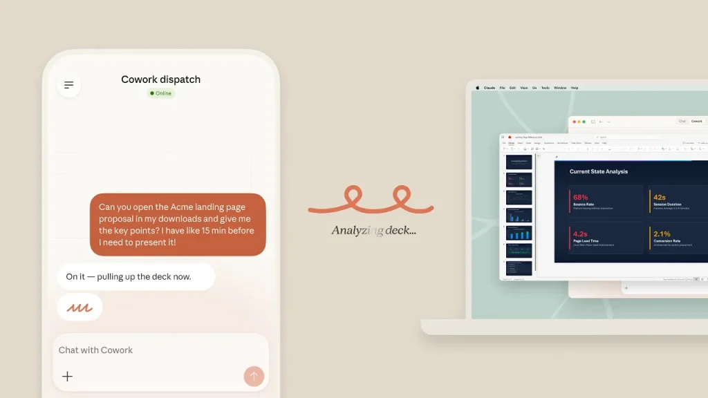 Dispatch: Text Claude from Your Phone