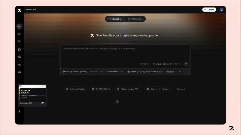 Revolte product demo video thumbnail
