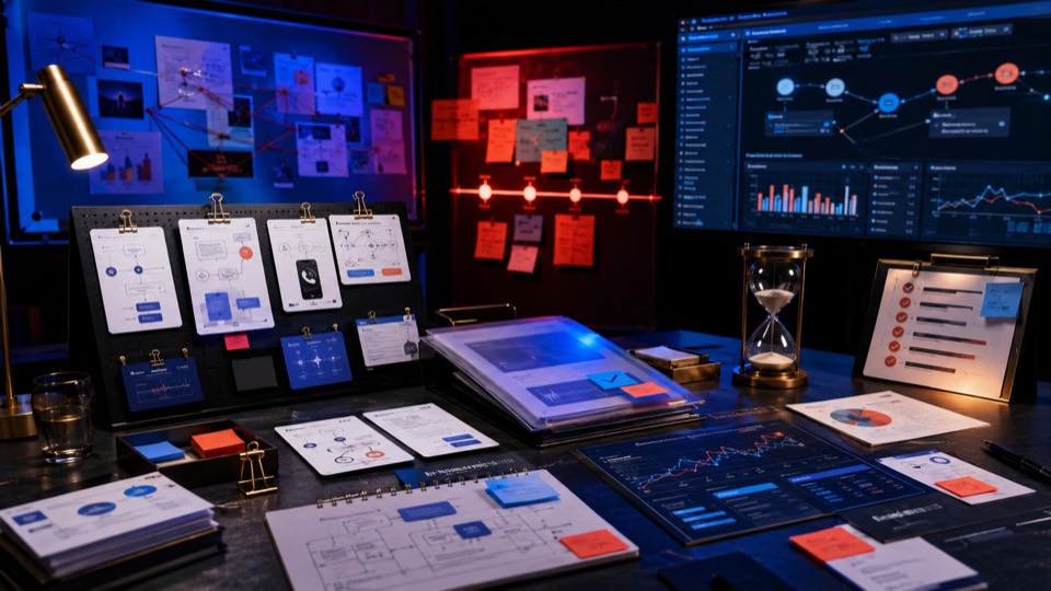 Patter SDK Guide to Building a Restaurant Booking Phone Agent with Dynamic Variables, Guardrails, Latency Dashboards, and Eval Checks featured image showing AI video workflow scenes and storyboard controls