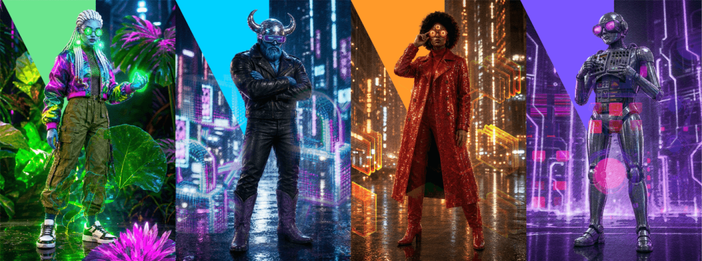 The discode team — Gloria, Sven, Veritas and DJ Smarty McFly