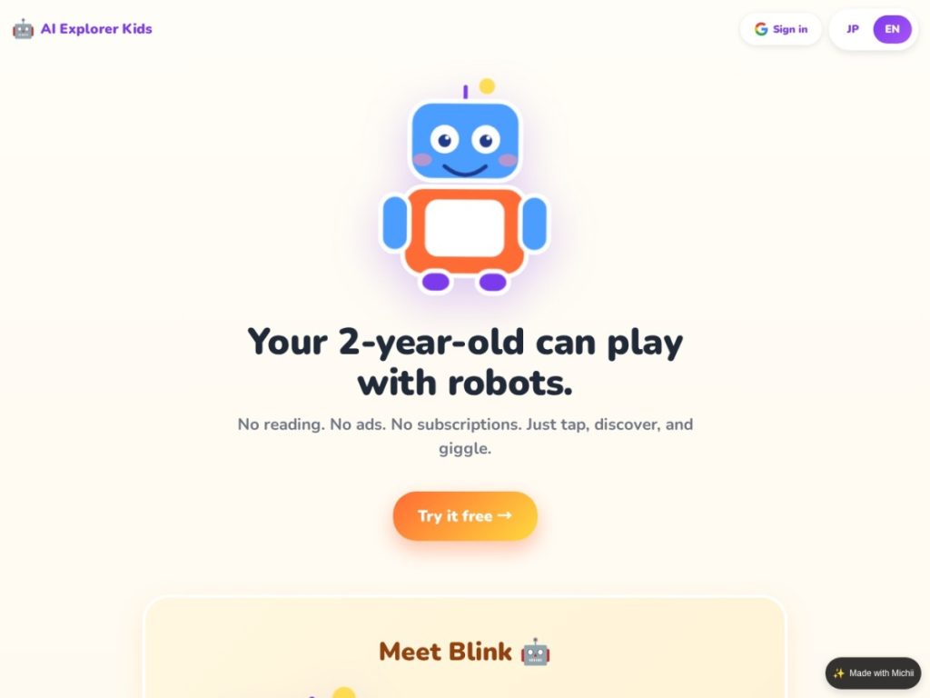 Preview of AI Explorer Kids