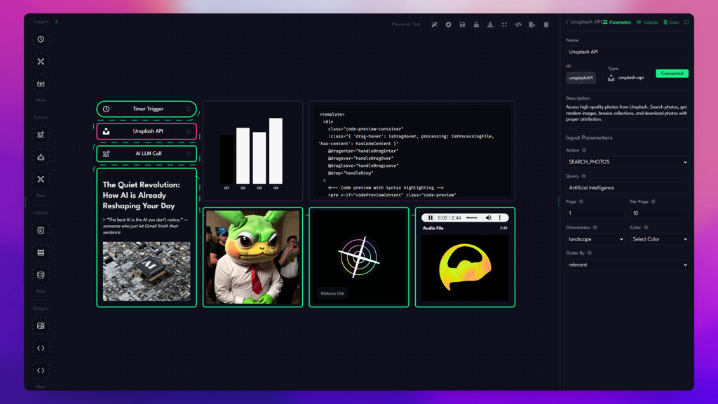 Workflow Canvas