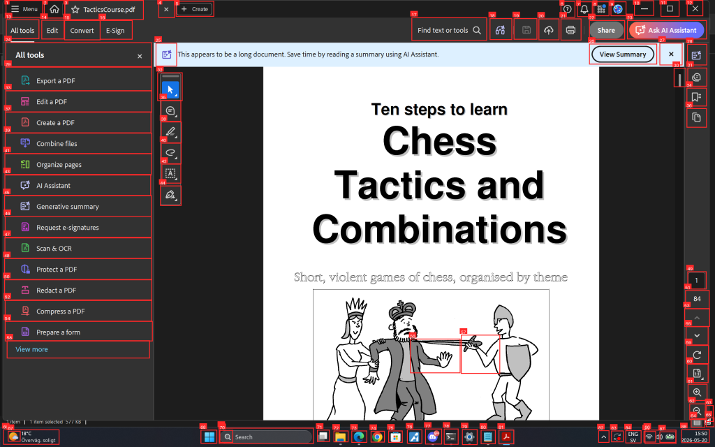 Annotated Acrobat PDF workflow
