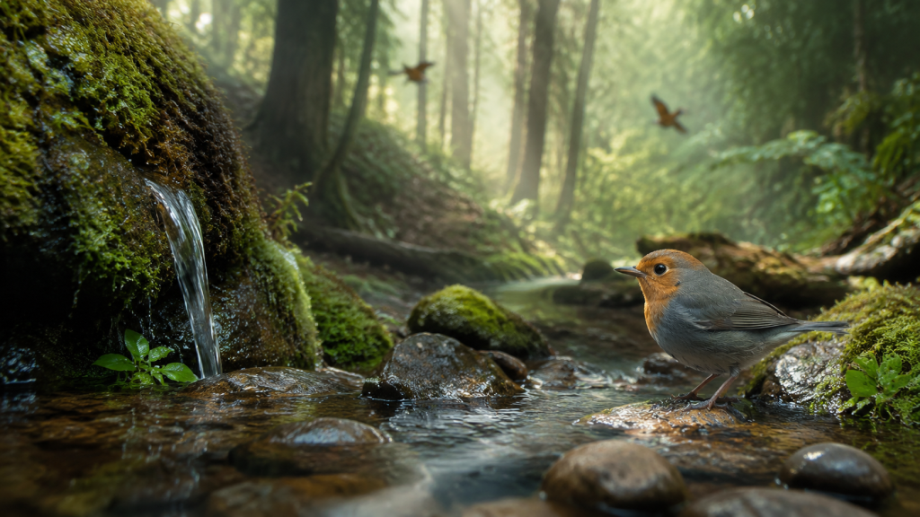Forest Birds ASMR Video