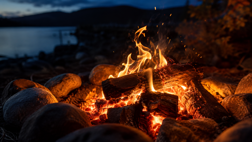 Campfire ASMR Video