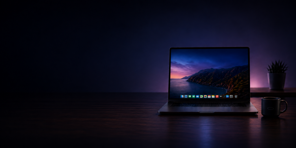 Halo running on a MacBook
