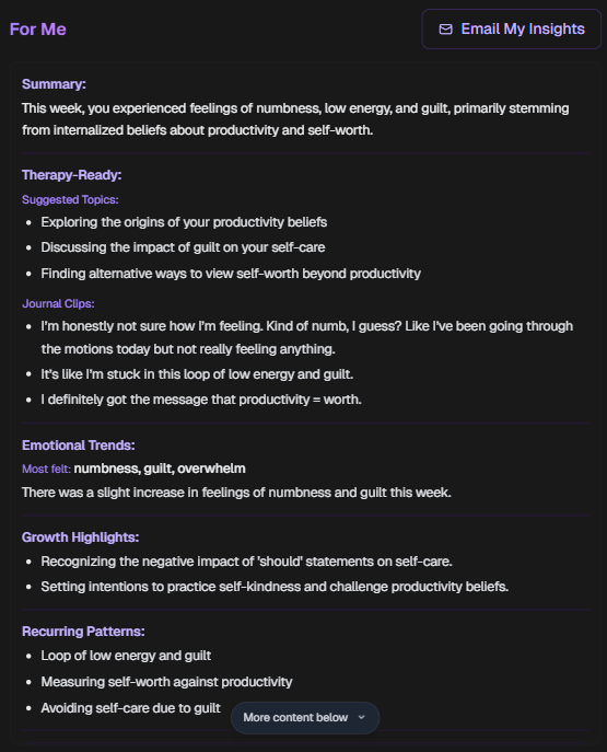 SoulThread Insights - View 2