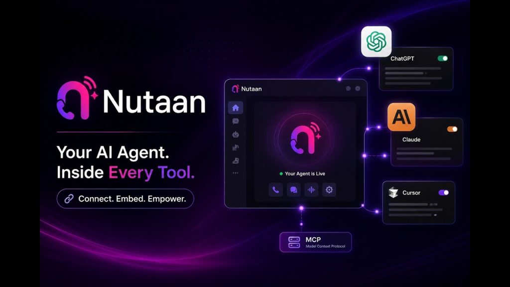 Nutaan MCP: Bring AI Agents Directly Into ChatGPT, Claude & Cursor
