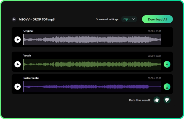 Step 3. Download Audio