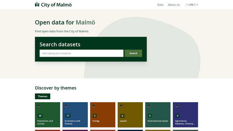 City of Malmö portal