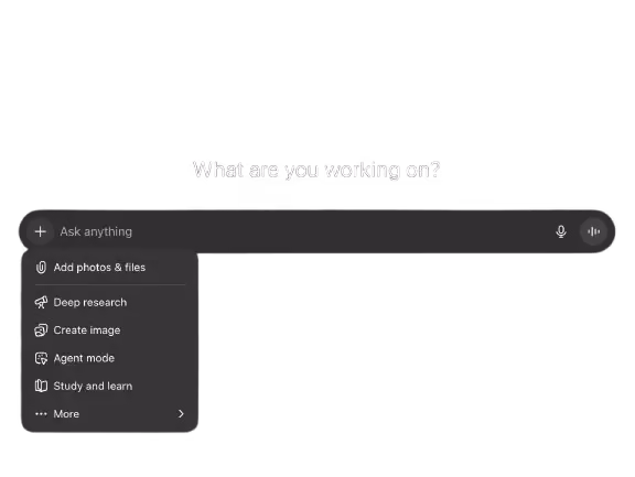 See what the interface shows