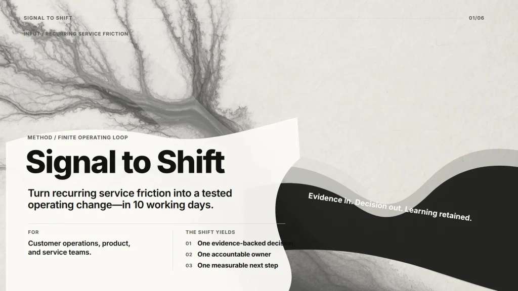 Signal to Shift