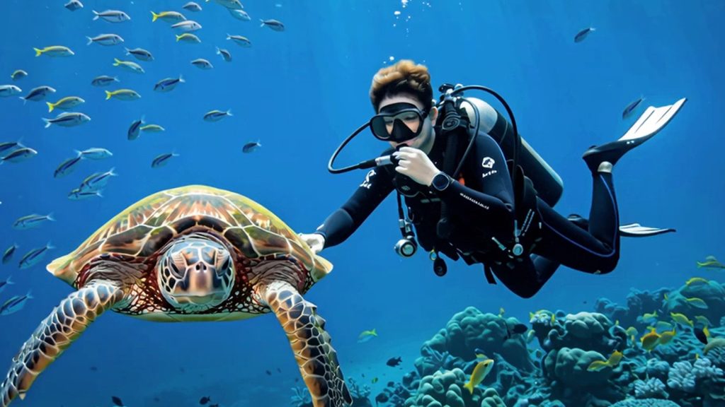 Diving