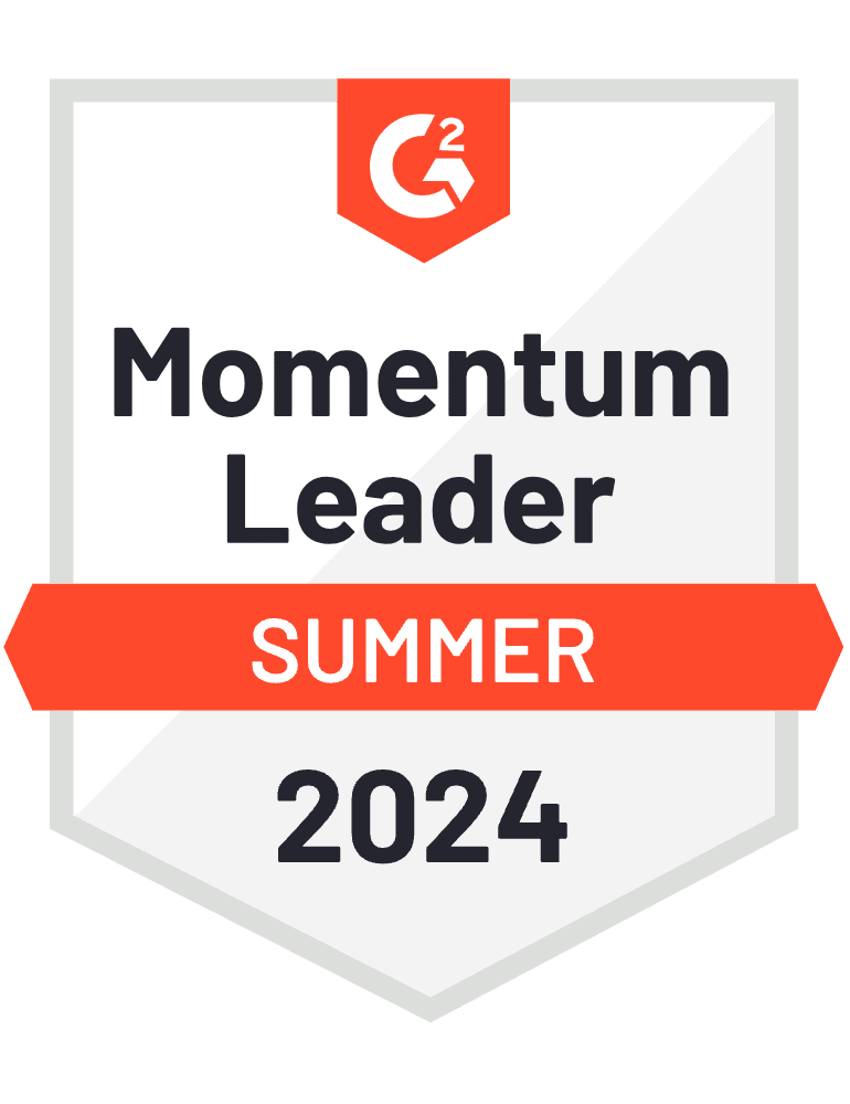 G2 Momentum Leader Summer 2024