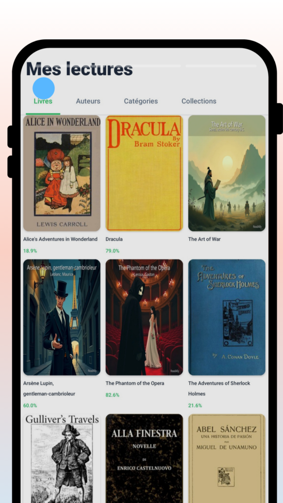 ReadAlly library on mobile