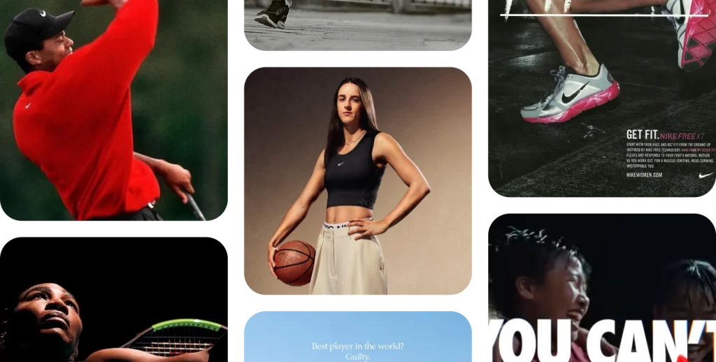 Nike recent Meta ad creatives