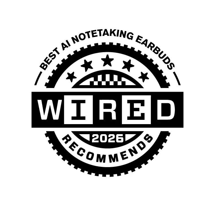 WIRED recommends Best AI Notetaking Earbuds 2026