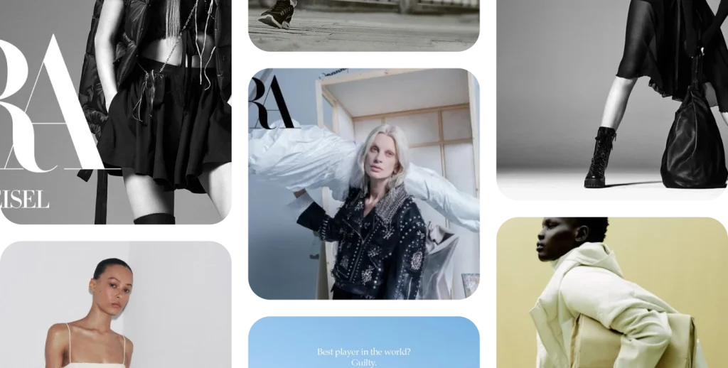 Zara recent Meta ad creatives
