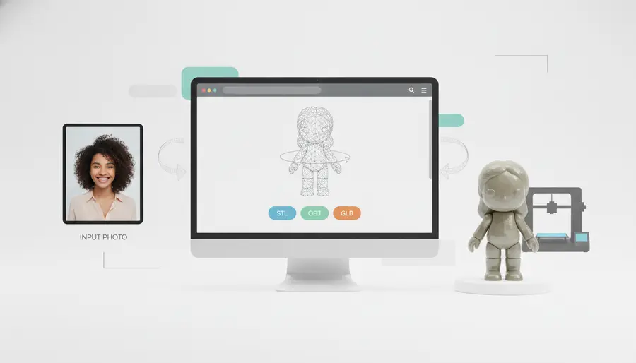 Custom 3D Figurine from Photo: How to Make a Real 3D Model