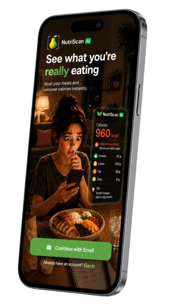 NutriScan AI app preview